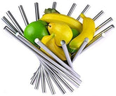 Creative Stainless Steel Rotation Fruit Bowl/Fruit Basket